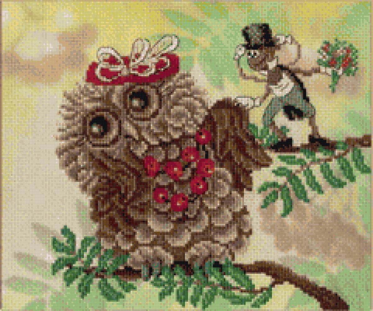 Совушка и муравей - предпросмотр