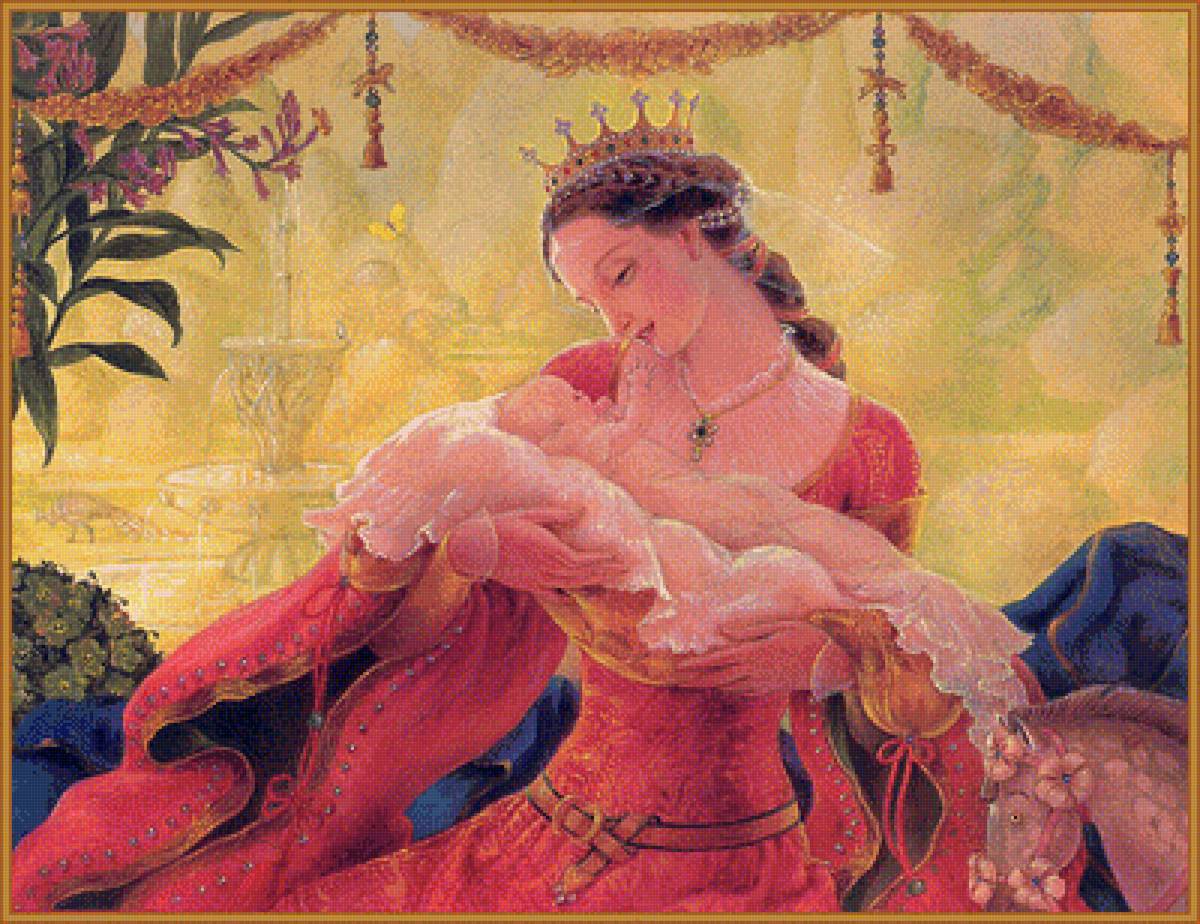 материнство - картина - предпросмотр