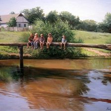 Схема вышивки «Детство»