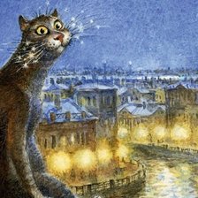 Схема вышивки «Питерские коты»