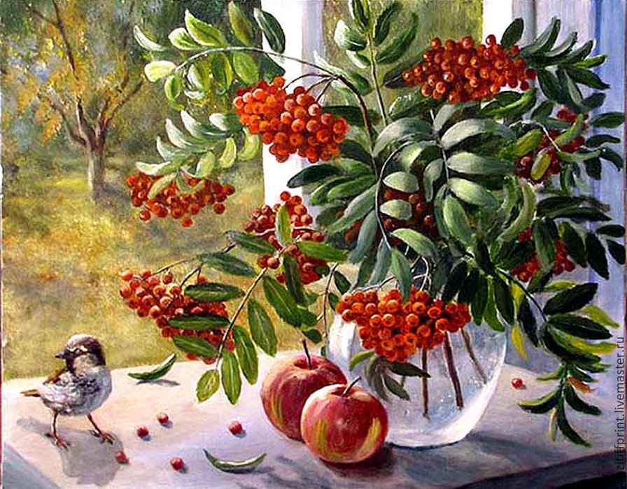 красная рябина - рябина - оригинал