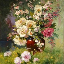 Схема вышивки «ЛЕТНИЙ  БУКЕТ»