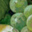 Предпросмотр схемы вышивки «Натюрморт с вином и виноградом» (№1704609)