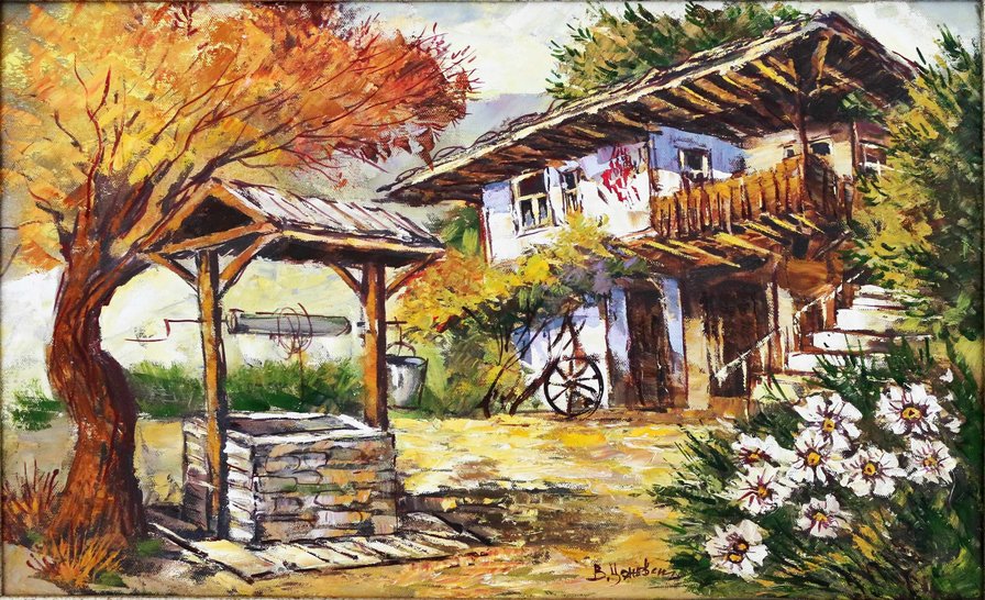 Домик в деревне - отдых, деревня, домик, болгария - оригинал