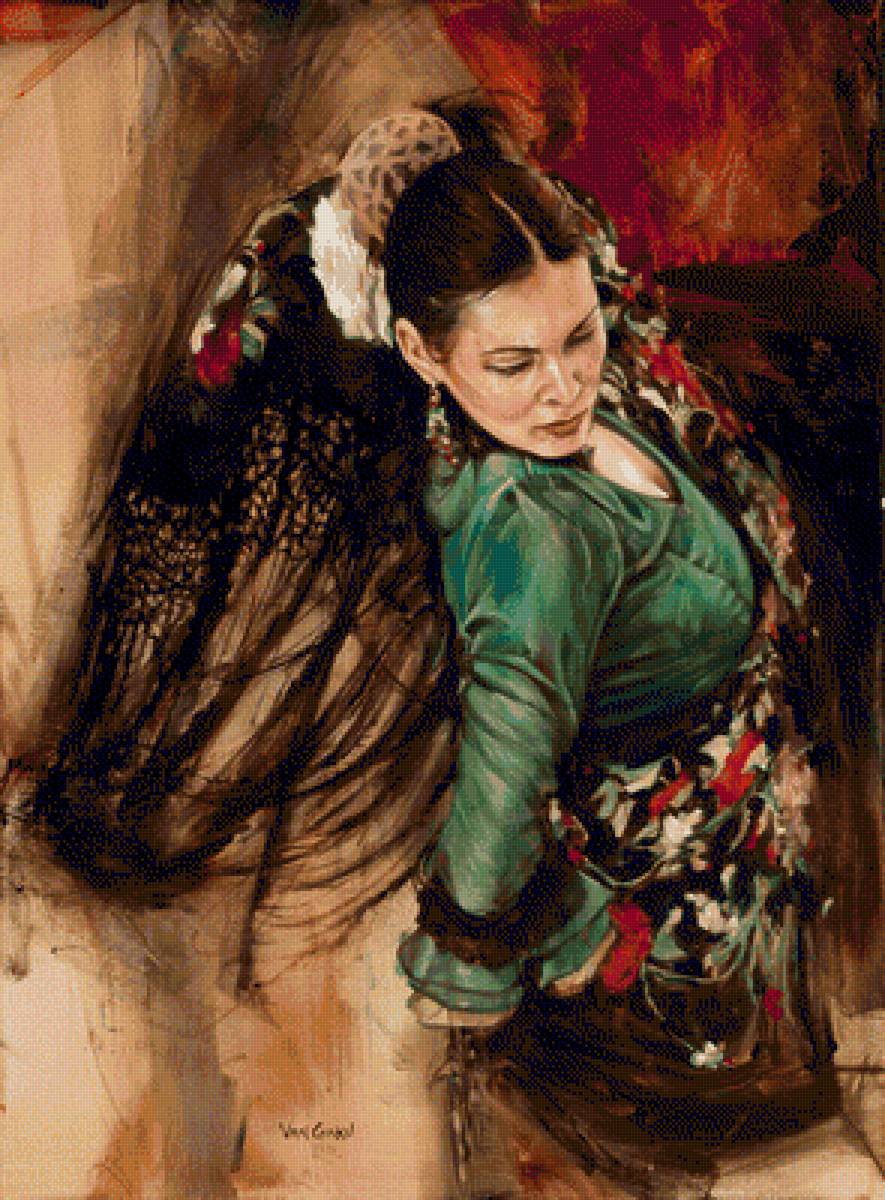 Танцовщица - танго, искусство, женщина, танц - предпросмотр