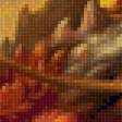 Предпросмотр схемы вышивки «огненный дракон» (№1706209)