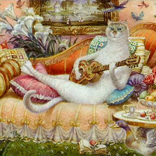 Схема вышивки «КОТИК»