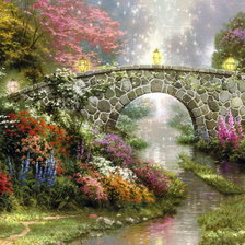 цветущий мост