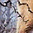 Предпросмотр схемы вышивки «олень» (№1707536)