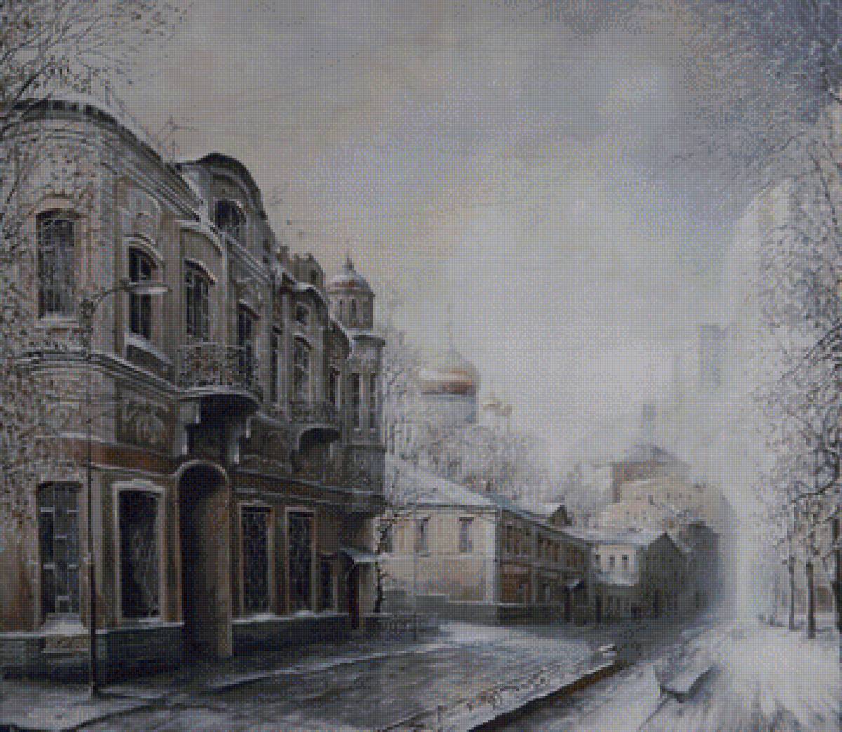 дом с балконом - улица, город, балкон - предпросмотр