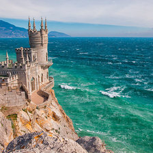 Схема вышивки «Ласточкино гнездо»