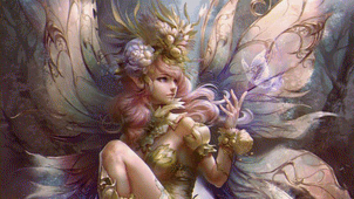 эльфийка - фентази, сказка - предпросмотр