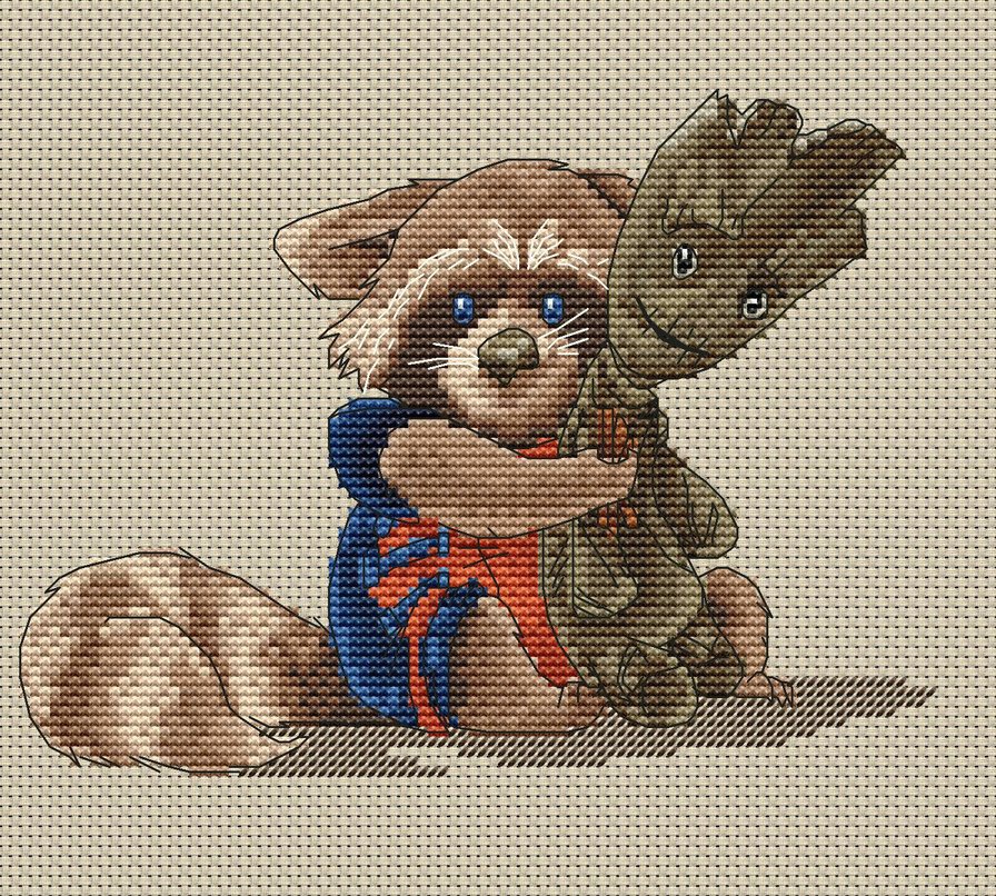 Ракета и Грут - оригинал