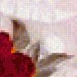 Предпросмотр схемы вышивки «пара белых павлинов» (№1709509)