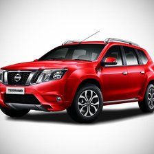 Схема вышивки «Nissan Terrano»