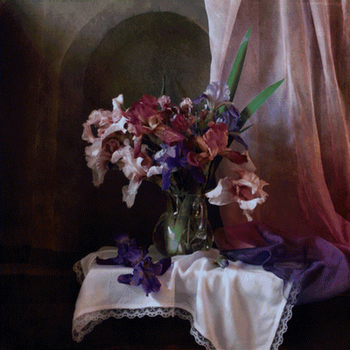 Ваза с цветами4 - предпросмотр