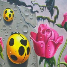 Схема вышивки «коровки»