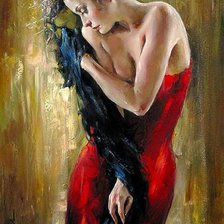 Схема вышивки «чувство»