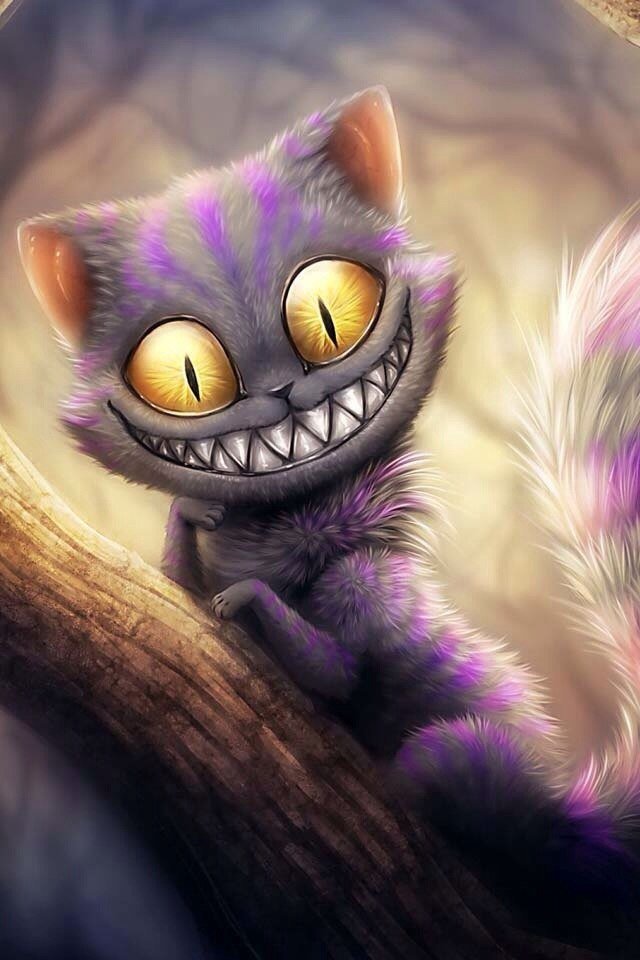 Чеширский кот - кот, чеширский - оригинал