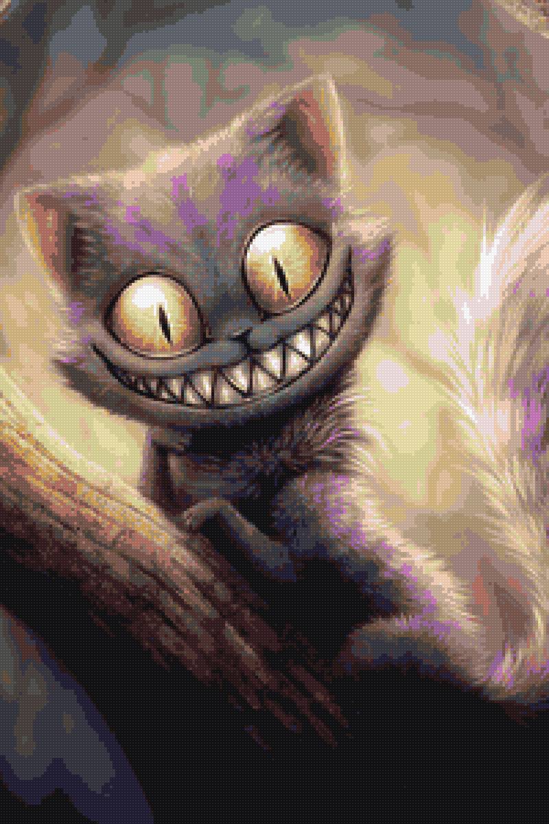 Чеширский кот - кот, чеширский - предпросмотр