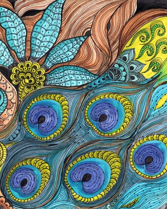 peacock - оригинал