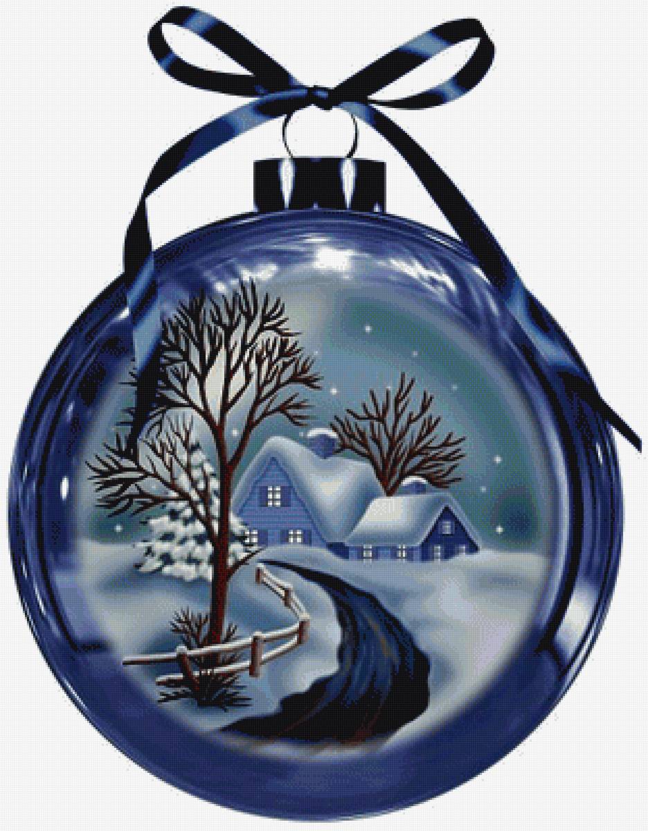 Пейзаж в шаре - предпросмотр