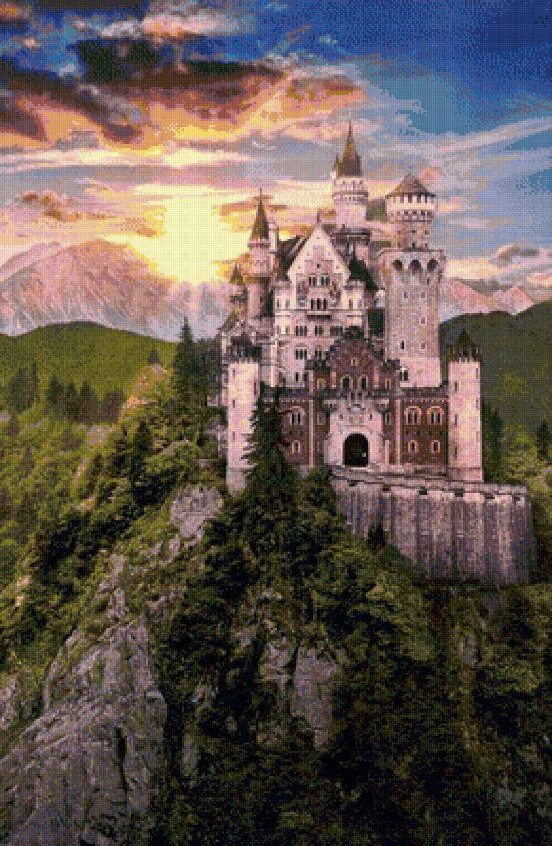 Замок - замок - предпросмотр
