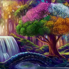 Схема вышивки «природа»