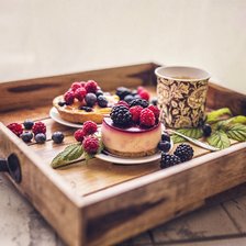 Схема вышивки «утро»