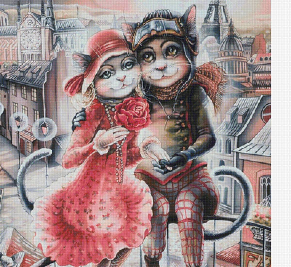 Свидание - киты, коты на крыше - предпросмотр