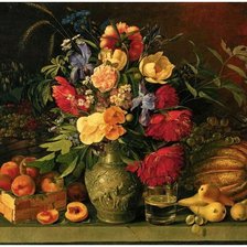 Оригинал схемы вышивки «Цветы и плоды. Хруцкий» (№1718683)