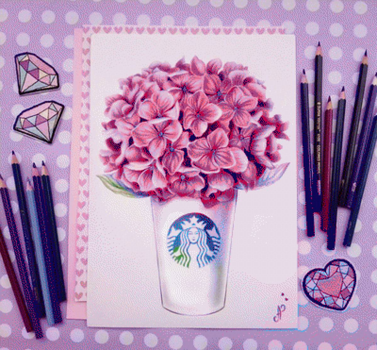 Гортензия - предпросмотр