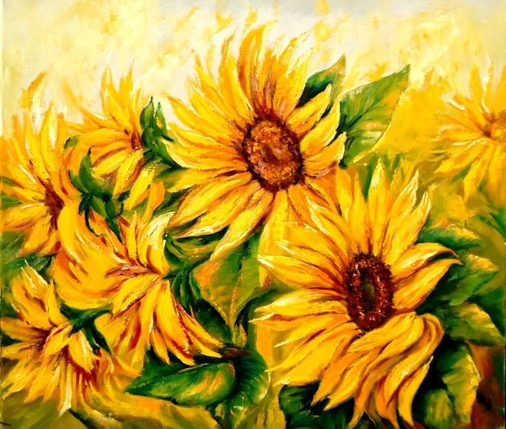 подсолнушки - оригинал