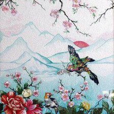 Оригинал схемы вышивки «японский мотив» (№1721981)