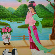 Схема вышивки «турандот»