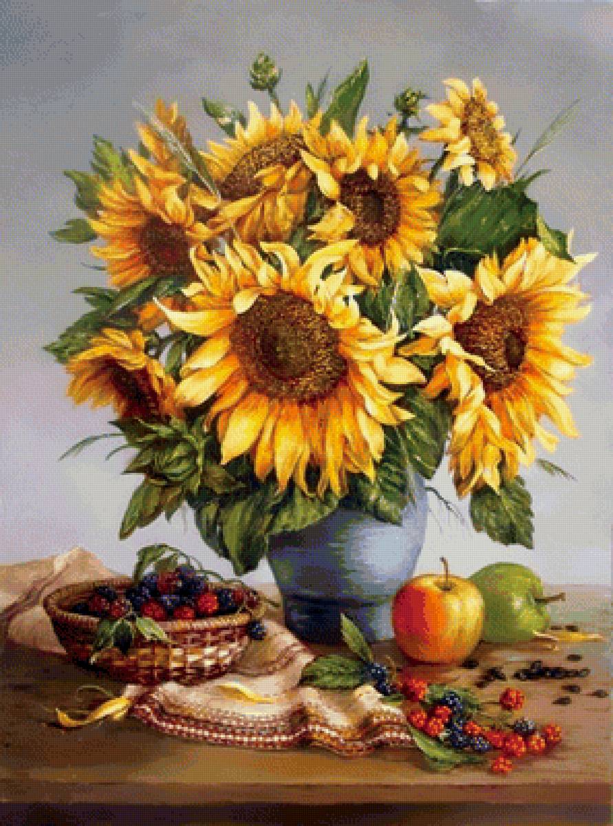 №1724381 - подсолнухи - предпросмотр