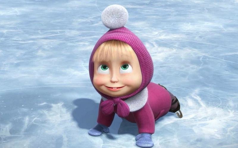 маша и медведь - оригинал