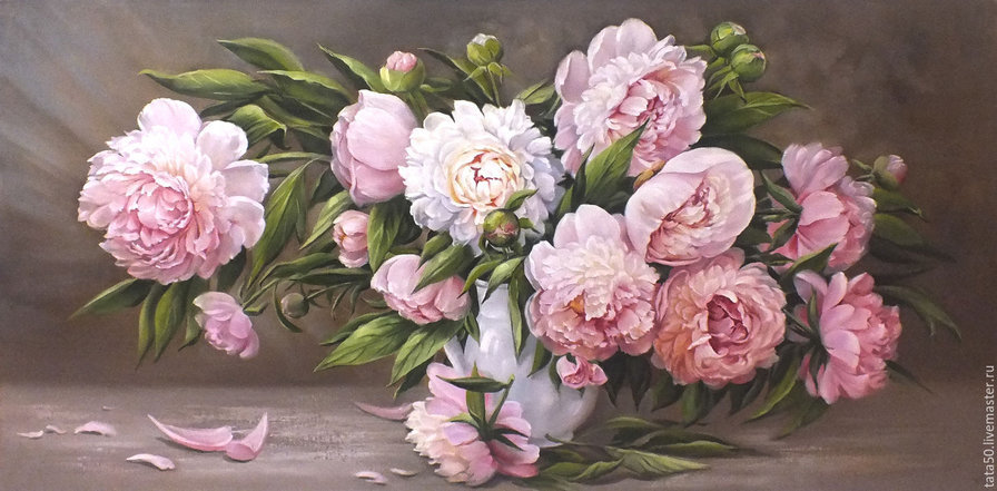 пионы - оригинал