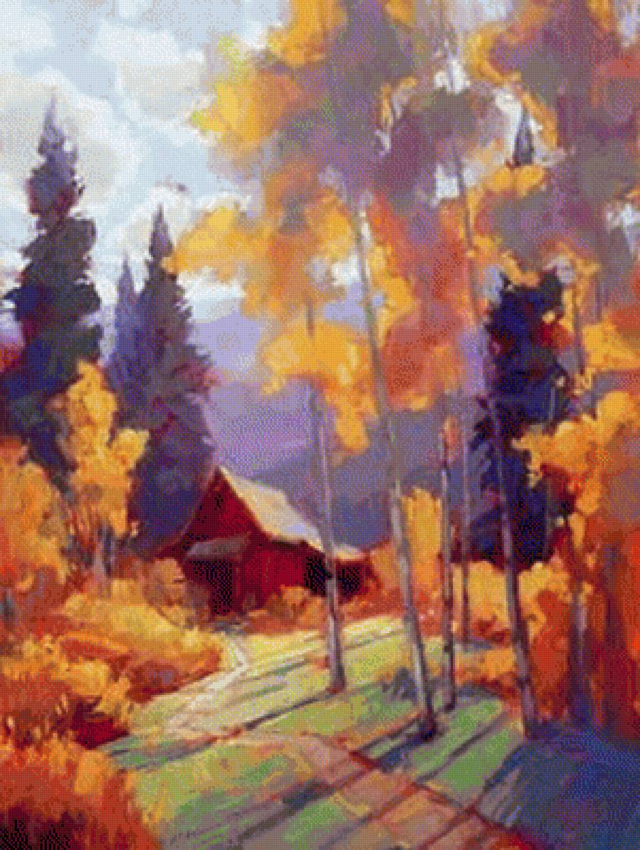 chatka w lesie - предпросмотр