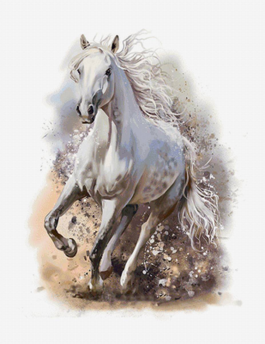 Серия "Кони" - кони, животные - предпросмотр