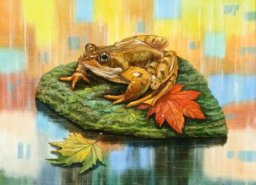 Лягушка - оригинал