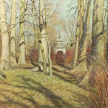 Схема вышивки «Пейзаж.»