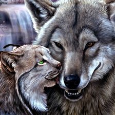 волк и рысь фэнтези