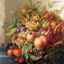 Оригинал схемы вышивки «zátišie ovocie» (№1728622)