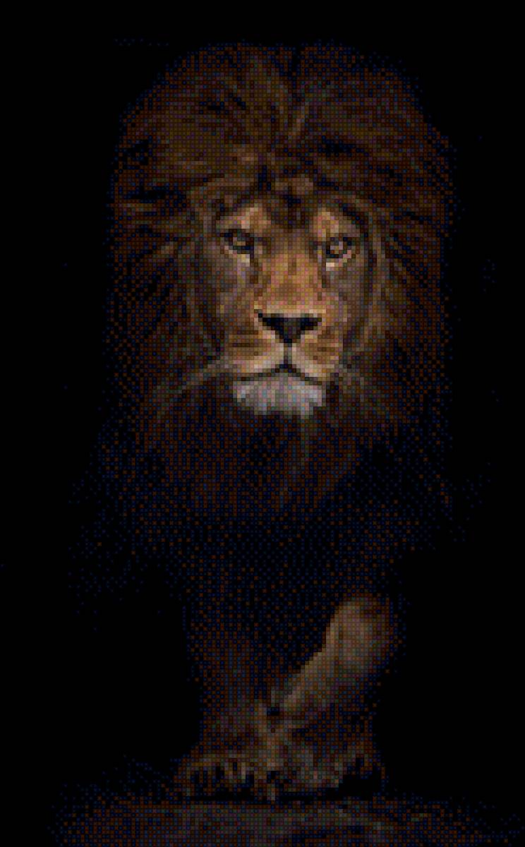 лев - лев, большие кошки, животное - предпросмотр