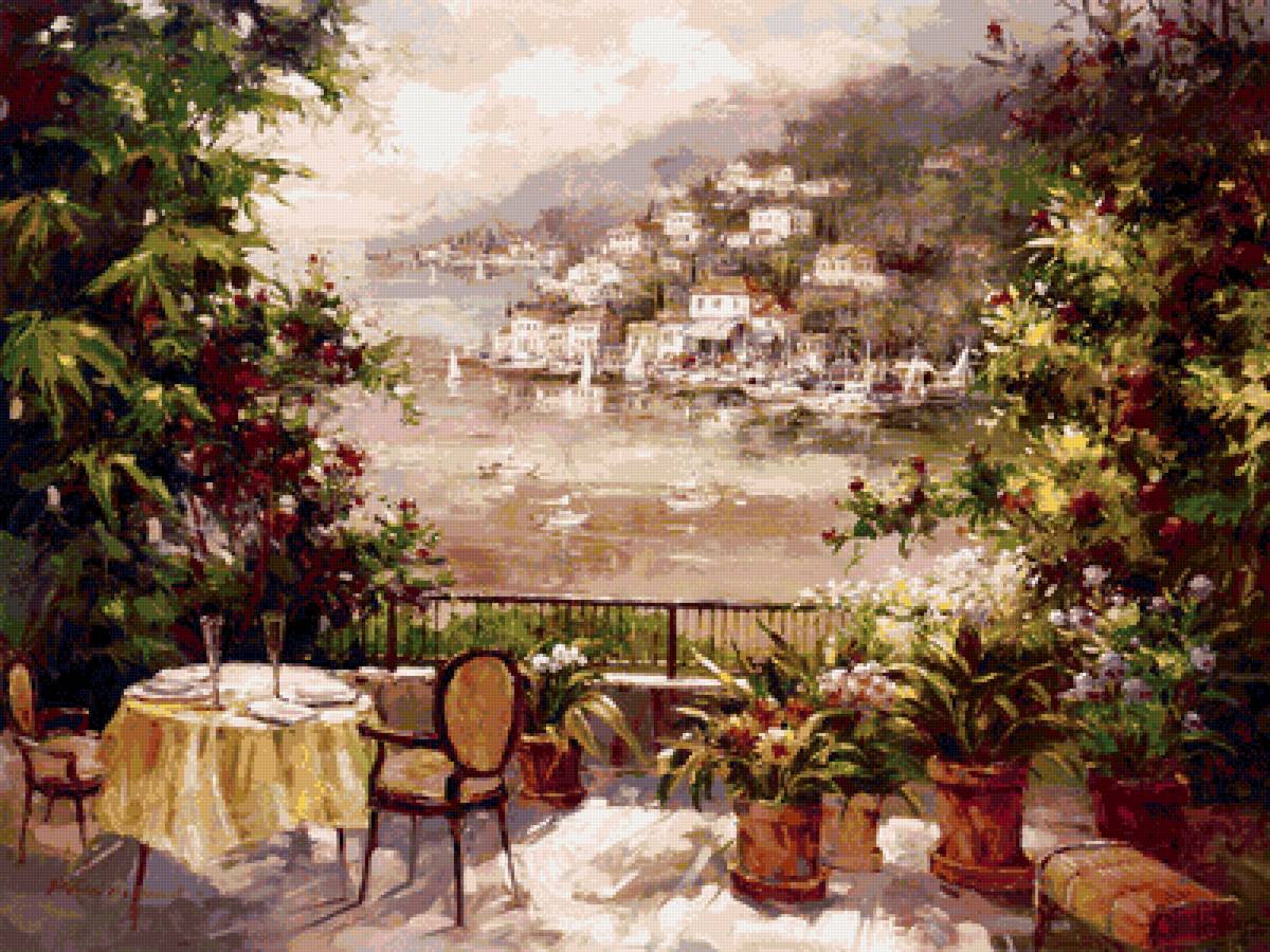 отдых у моря - отдых, спокойствие, море, город - предпросмотр