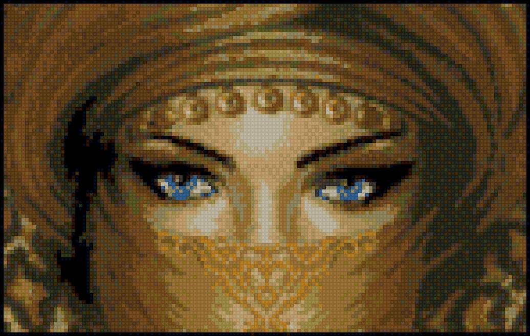 Взгляд - глаза., взгляд, восток, девушка - предпросмотр