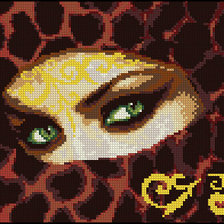 Схема вышивки «Изумруд»