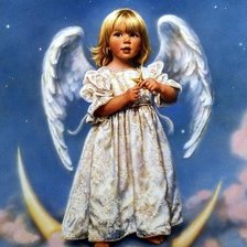 Схема вышивки «Ангелочек»