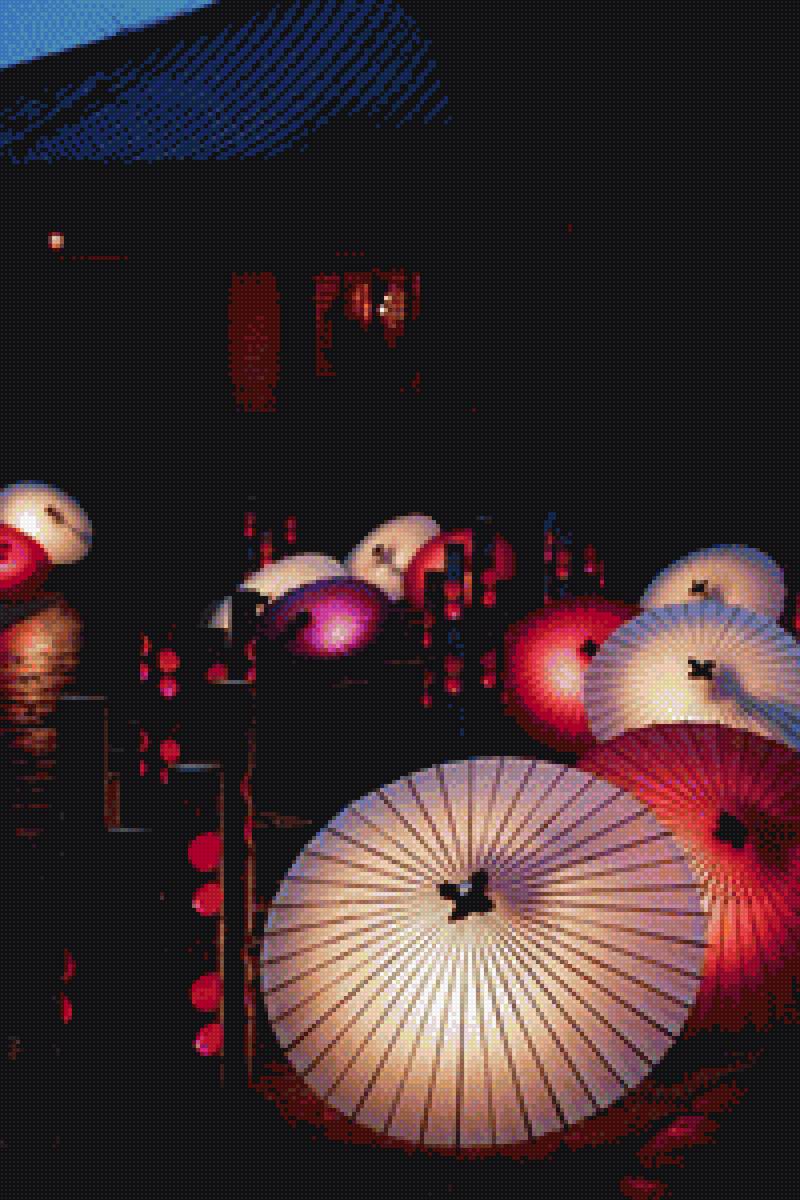 Зонтики - япония - предпросмотр